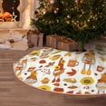 thumbnail image 5 of Sikiie Autumn Harvest Gnomes Christmas Tree Skirt, Christmas Tree Decorations, Christmas Decor, Tree Mat Decoration(30-48IN)-48", 5 of 6