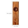thumbnail image 2 of 1 Set Wooden Kazoo Ukulele Guitar Partner Easy to Learn Musical Instruments Kazoo for Kids Adults, 2 of 9