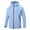 Light Blue, variant on Men's Winter Warm Jacket Men Outdoor Layer Thin Mountaineering Clothing Windproof Breathable Hardshell Jacket Pink