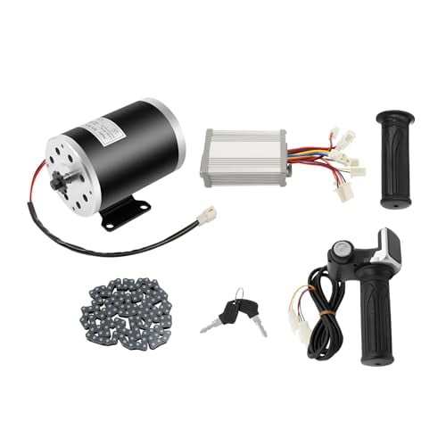 48V 1000W Electric Brush Bicycle Conversion Kit, Brush Electric Bicycle Motor for Electric Bicycle ATV Small Karts Beach Bikes$$Sport & Recreation Other