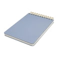 thumbnail image 1 of libreta Latka cubierta de tela/Formato vertical azul 14.8 x 21.5, 1 of 3