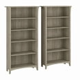thumbnail image 2 of Bush Furniture Salinas Tall 5 Shelf Bookcase, Set of 2, Driftwood Gray, 2 of 7