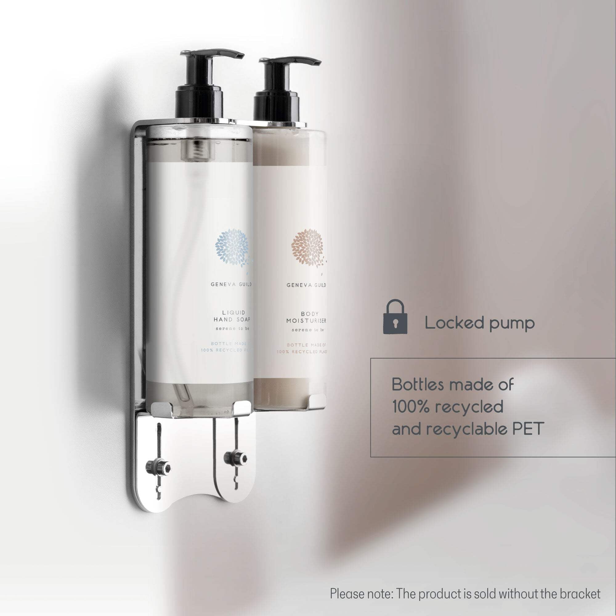 Geneva Guild Liquid Hand Soap With Locked Pump (12.84 Fluid Ounce) - 18Pack