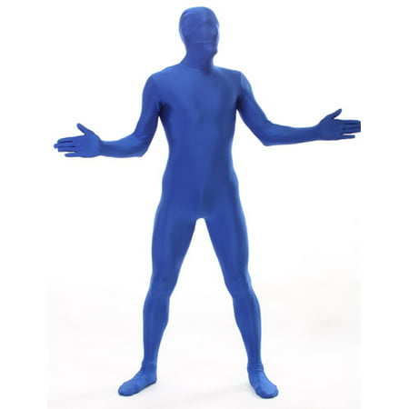 Deluxe Blue Skintight Bodysuit Morphsuits Size XXL