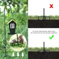 thumbnail image 3 of Pastor Ganchos De Pastor Al Aire Libre De Alta Resistencia Con Base De 5 Puntas Para Linternas De Comedero De Pájaros Colgador De Plantación Decoración De Bodas Advancent HA043466-03, 3 of 6