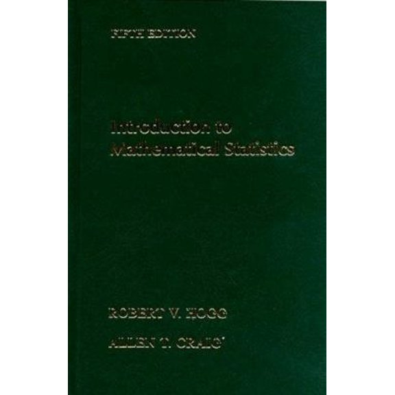 Pre-Owned Introduction to Mathematical Statistics