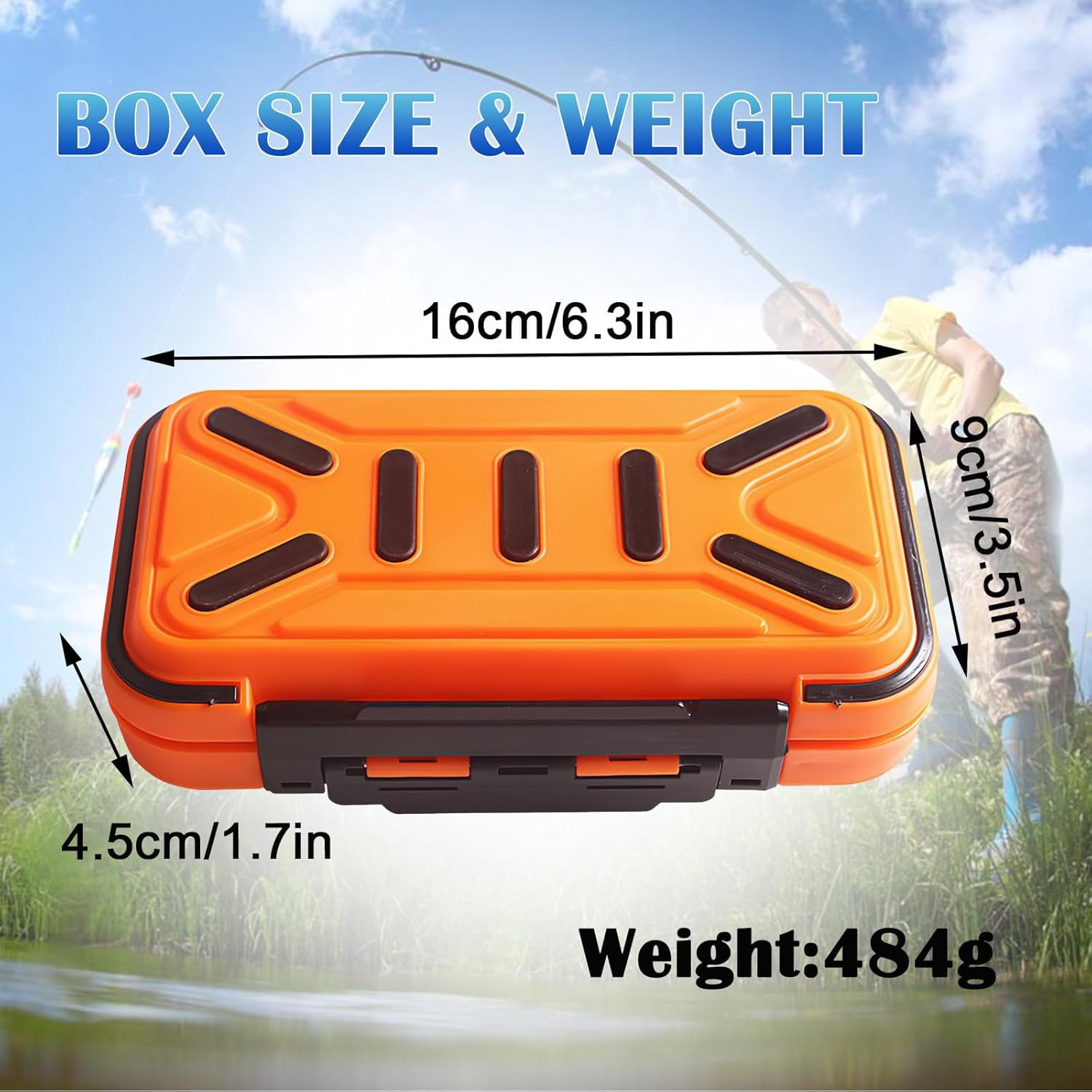 254 Pcs Fishing Accessories Kit, Tackle Box with Bait Jig Hooks Float and other Fishing Gear
