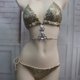 thumbnail image 3 of Gibobby Conjunto de bikini sexy de playa Ropa de playa Traje de baño Mujeres Lentejuelas Conjunto Cristal Bikini Traje de baño Trajes de baño Tankinis Co(Dolado,M), 3 of 4