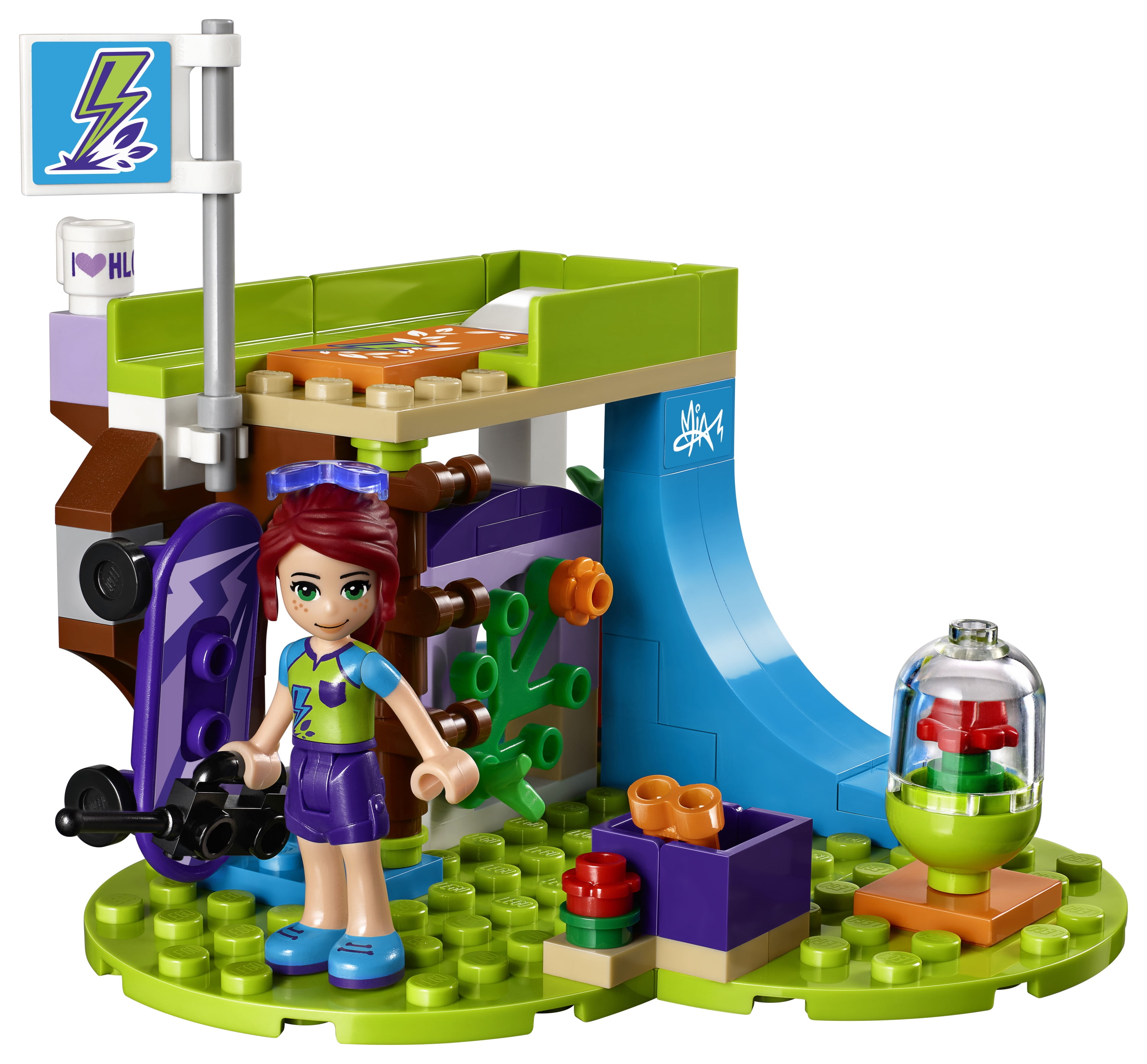 LEGO Friends Mia's Bedroom 41327 Building (86 Pieces) - Walmart.com