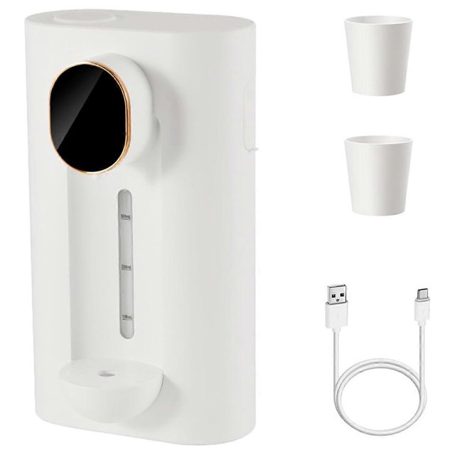 Automatic Mouthwash Dispenser for Bathroom 18 Oz Wall Mounted Smart Mouth Wash Dispenser with 2 Reusable Cups