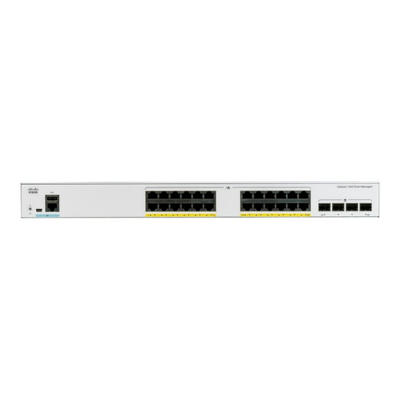 Cisco Catalyst 1000-24P-4G-L - switch - 24 ports - managed - ra (C1000-24P-4G-L)