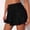 Black, variant on BRGZLK Women Sequin Skirt Cute High Waist Skirts Ruffle Flowy Shiny Glitter Mini Skirts Sparkly Club Party Skirt