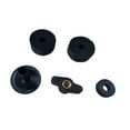 thumbnail image 4 of Accesorios para platillos Ligeros Fáciles de instalar Soporte para platillos portátil y resistente Fieltro Negro, 4 of 9