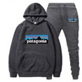 thumbnail image 4 of Printed Bata Mountains Men's Sweatshirt Set Plush Hooded Sweatshirt Plush Daily Leisure Sports Jogging Set, 4 of 5