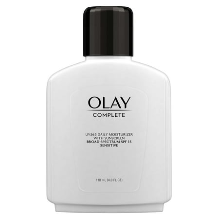 Everyday Protection Face Lotion - Olay Complete Lotion Face Moisturizer with SPF 15 Sensitive, 4.0 oz