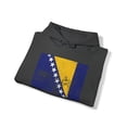 thumbnail image 4 of Bosnia Bosnian Flag Pride Hoodie, Gifts, Hooded Sweatshirt, 4 of 4