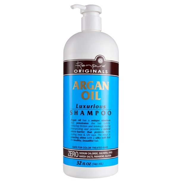 Renpure Originals Argan Oil Luxurious Shampoo, 32 fl oz