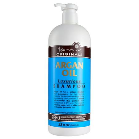 Renpure Originals Argan Oil Luxurious Shampoo, 32 fl (Best Shampoo For Thick Oily Hair)