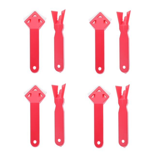 Miangastore Tuile de Finition de Calfeutrage Outil de Finition de Calfeutrage Silicone 4 Ensembles 5.5x1.9in