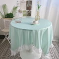 thumbnail image 1 of Xiao Hua 1 mantel de encaje de color sólido verde, tela china, para mesa de comedor, mesa de estudiante, mesa de té, decoración, 150 x 90 cm, 1 of 4