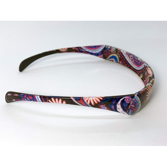 Diadema con bisagras que se adapta como gafas de sol, brindando realce y estilo sin causarte dolor de cabeza, de SqHair Band (Paisley) para mujer