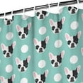 thumbnail image 4 of Adorable Funny Dog Bathroom Curtain Waterproof Machine Washable Shower Curtain Cartoon Puppy Print, 4 of 5