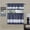 Multicolor, variant on Achim 58 x 36 in. Live, Love, Laugh Window Curtain Tier Pair & Valance Set, Navy