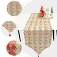 thumbnail image 3 of 1 Christmas Decoration Supplies Linen Printed Table Flag Table Decoration Ornaments Tablecloth Placemats-style:style1;, 3 of 5