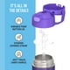 thumbnail image 4 of THERMOS FUNTAINER Botella de agua con pajita - 12 onzas - Botella de agua aislada al vacío de acero inoxidable para niños con tapa, 4 of 4