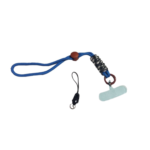 Cateissary Cordón de teléfono móvil Universal ajustable desmontable portátil cuerda para colgar en el cuello con gancho accesorio de correa de Teléfono y Comunicación tipo 4