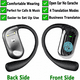 thumbnail image 4 of Auriculares con traducción por IA Traductor en tiempo real de 144 idiomas Auriculares inalámbricos abiertos para viajes, negocios y aprendizaje de idiomas, 4 of 9