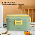 thumbnail image 5 of Infidev Bento Box Adult Electric Lunch Box, 80W 1.8L Heated Lunch Box for Truck/Car/Office/Home/Work, 12/24/110V 3 In 1 Portable Food Warmer Lunch Box with Fork & Spo Items, 5 of 6
