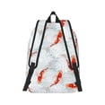 thumbnail image 3 of Daiia Koi Fish Corals,Spring Summer Vintage Canvas Backpack for Men and Women ,Hiking Backpack,Travel Laptop Bag for School,Large Capacity Backpack, 3 of 8