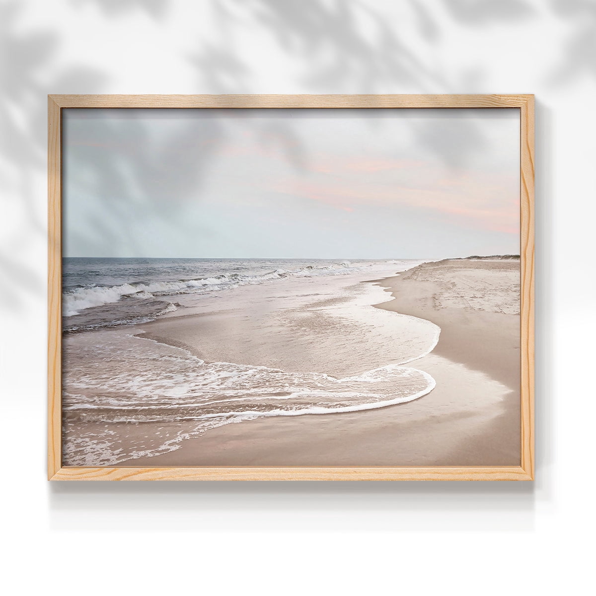 Corolla Soft Shore by Natalie Carpentieri - Restickable Framed Giclée Print
