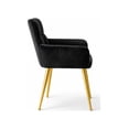 thumbnail image 2 of Velora Chaise de Salle à Manger - Noire (Ensemble de 2), 2 of 4