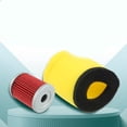 thumbnail image 4 of For Suzuki Air Oil Filter for Quadrunner 250 For King Quad 300 1987 2001 Models, 4 of 7