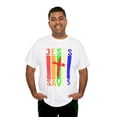 thumbnail image 6 of DJH Apparel | Jesus Saves Christian Unisex Cotton T-shirt, 6 of 7