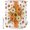White, variant on Thanksgiving Pumpkins Shower Curtains for Bathroom, Waterproof Bath Curtains Decor, Bath Tub Curtain Fall Maple Leaf Plants Stripes Orange Decorative Shower Curtain Sets with 12 Hooks, 72x72 Inch