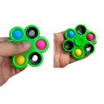 thumbnail image 3 of Kmbangi Jouet Rotatif en Forme de Fleur+ Jeu Anti-Stress pour Enfants avec Doigts, 3 of 5