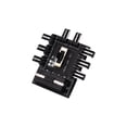 thumbnail image 3 of Seitruly Ventilador de computadora Hub Cooler Splitter Connector PWM Cooling 2 Level Speed ​​​​Controller Board Adaptador de toma de corriente Juegos de teclado y mouse para computadora No.02, 3 of 8