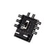 thumbnail image 2 of Placa base de la computadora FAN HUB Refrigerador Splitter Conector Extension PC 12V 3PIN 2 Nivel Speed ​​Controller Adaptador Regulador grande 4P Powered seitruly EL005647-02, 2 of 6