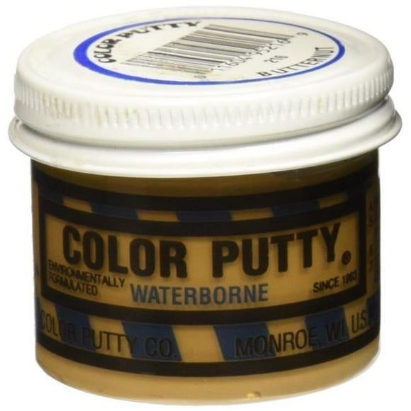 Color Putty 216 Formule à Base d'Eau Mastic de Couleur Transmis&44; Noyer - 3.68 oz