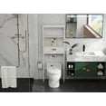 thumbnail image 2 of Over The Toilet Storage Cabinet with Drawer and 2 Shelves,Bathroom Space Saver Storage Rack,Toilet Shelf Organizer,White, 2 of 7