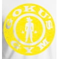 thumbnail image 2 of Goku's Gym T-Shirt Fun Manga Tee Vintage/Distressed, 2 of 3
