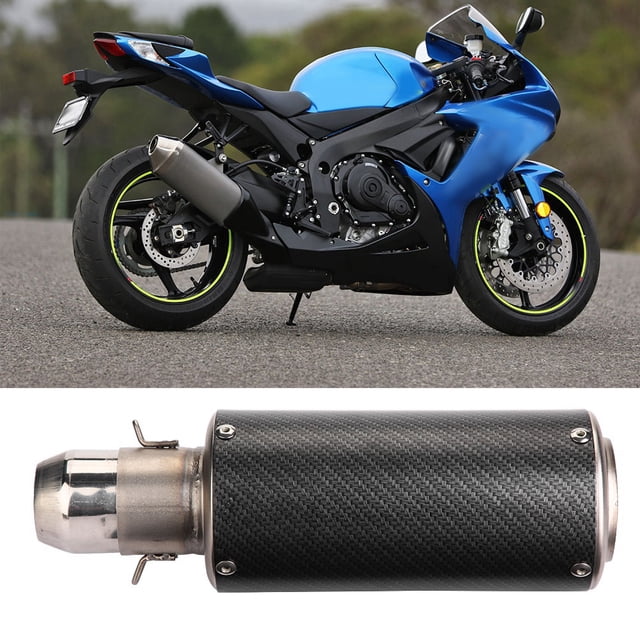 Tubo De Escape Deslizante, Tubo De Escape Trasero Universal Para Motocicleta De 51mm
