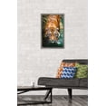 thumbnail image 3 of Tiger - Water Wall Poster, 22.375" x 34" Framed, 3 of 4