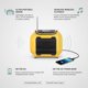 thumbnail image 2 of Radio bocina Mellif inalámbrica AM/FM para batería DeWalt 20V, 2 of 9