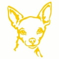 thumbnail image 6 of Walbest Universal Car SUV Vehicle Motorcycle Cute Chihuahua Dog Reflective Decals Sticker Decoration, 6 of 6