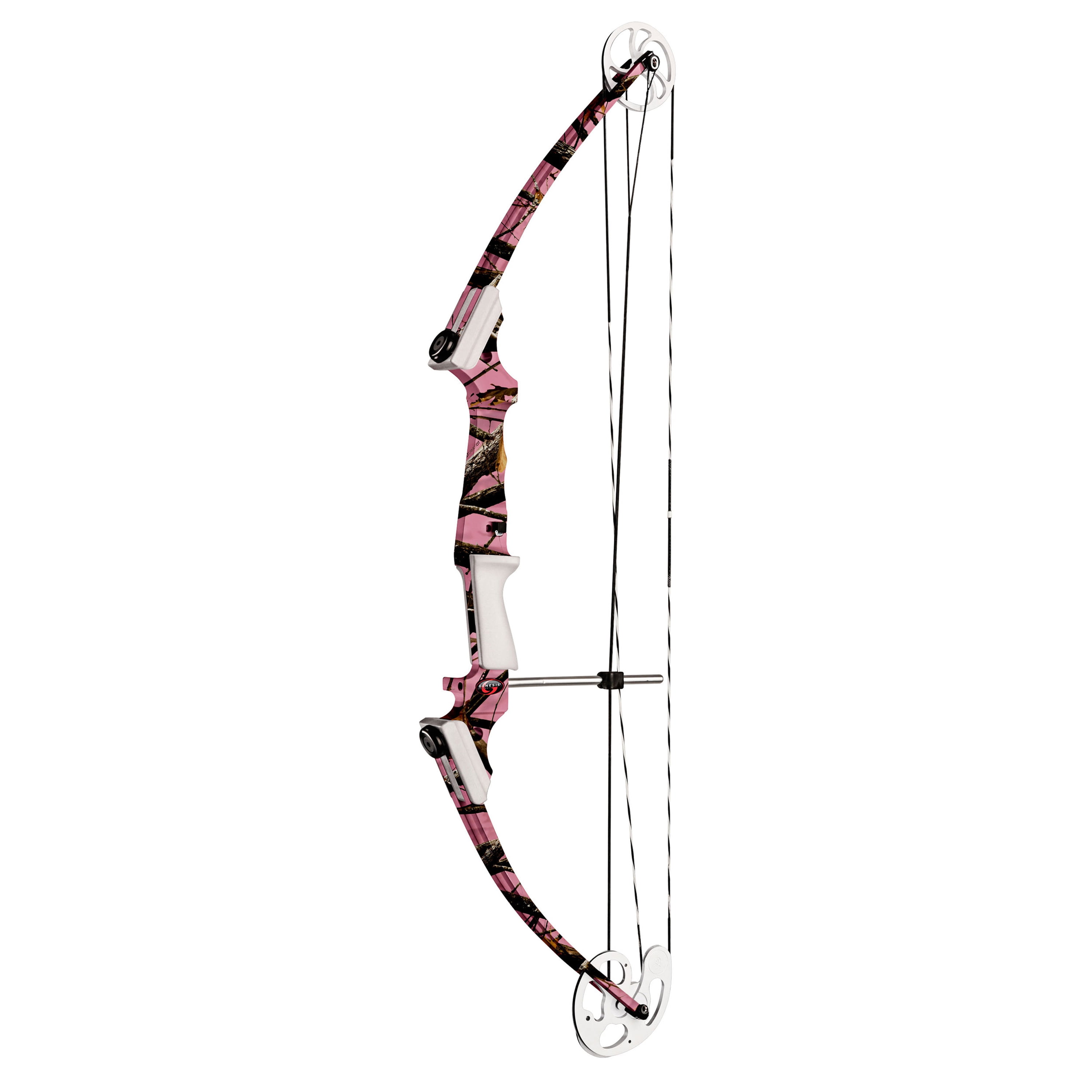 Bow Right Handed Quiver Pink Genesis Original Compound Archery Kit w/ Arrows 