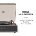 thumbnail image 2 of Tocadiscos Crosley CR6046A-WAGL Stave Bluetooth Walnut, 2 of 9